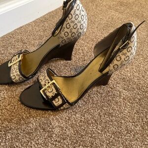 Guess wedge heeled sandles